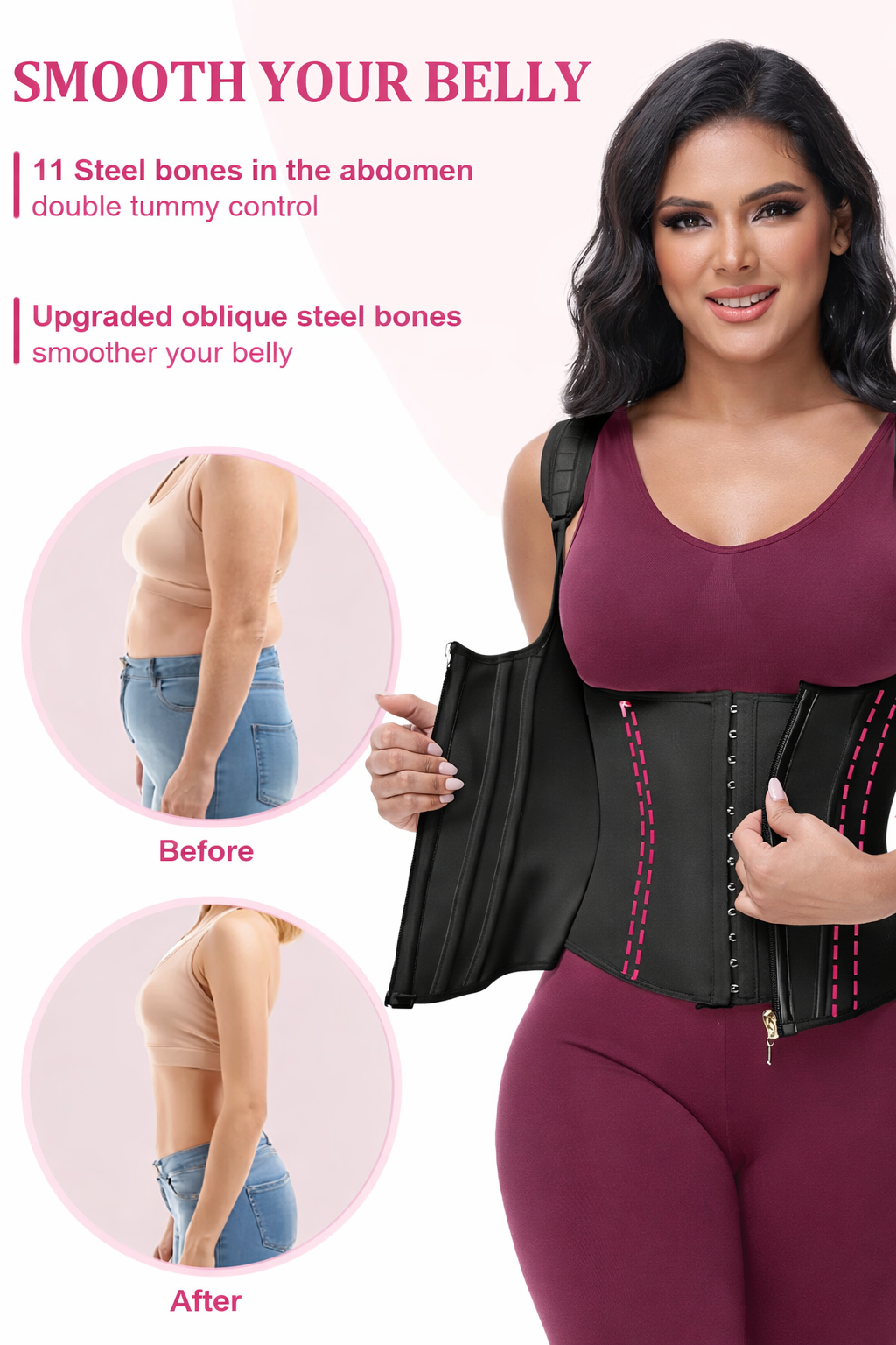 Amy Wears Body Sculptor Vest