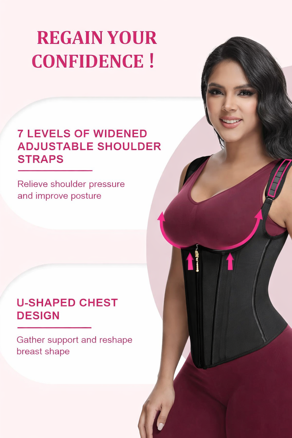 Amy Wears Body Sculptor Vest