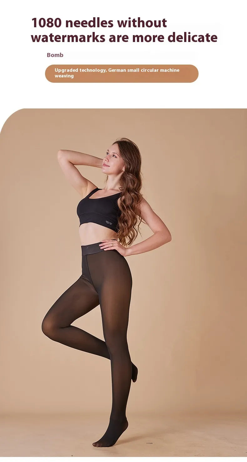 Compression Fleece-Lined Leggings