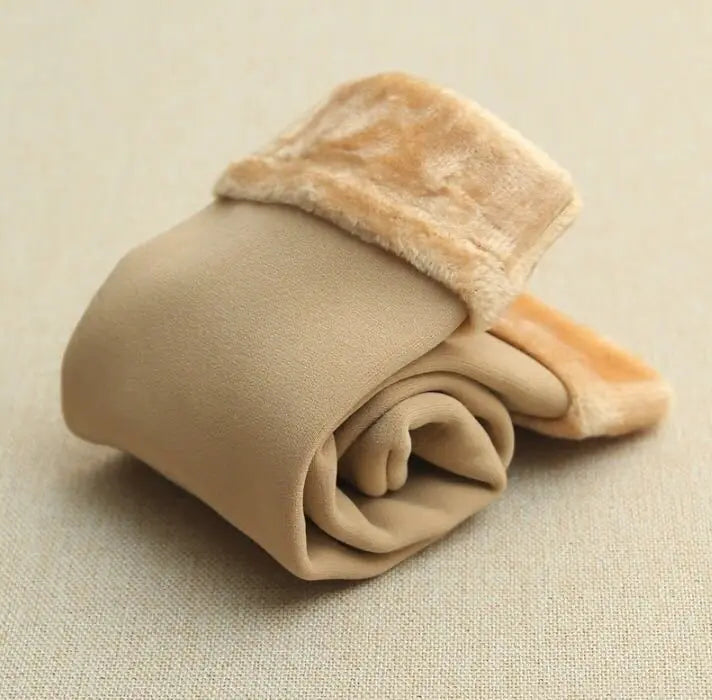 Winter fleece-lined socks